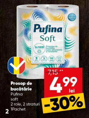 Prosop de bucătărie Pufina