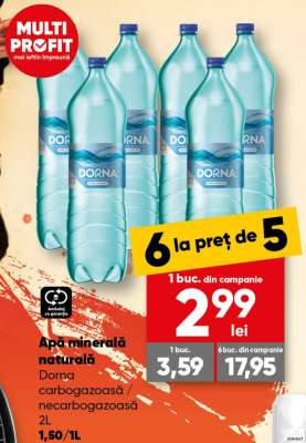 Apă minerală naturală Dorna