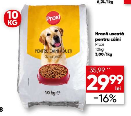 Hrana uscată pentru câini