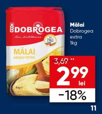 Mălai Dobrogea extra 1kg