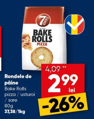 Rondele de pâine