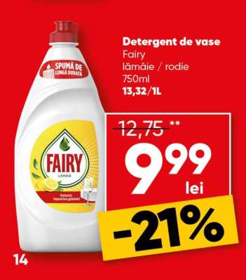Detergent de vase Fairy