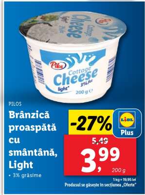Pilos Cottage Cheese Light