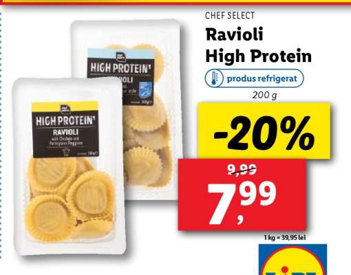Ravioli High Protein