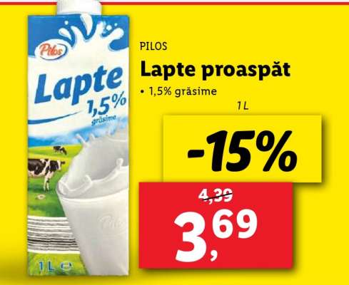 Pilos Lapte proaspăt