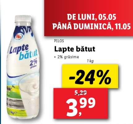 Pilos Lapte bătut