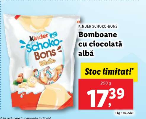 Kinder Schoko-Bons White