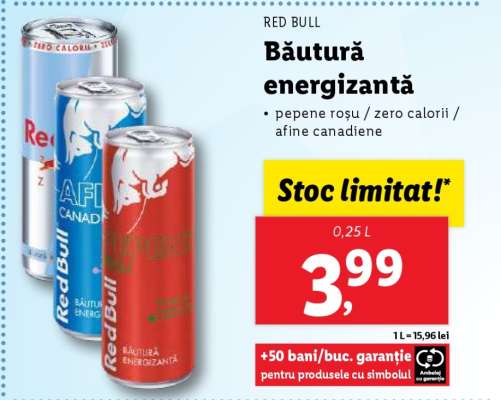 RED BULL Băutură energizantă