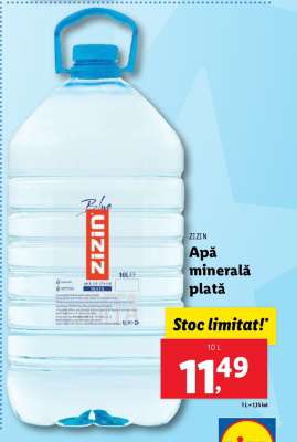 ZIZIN Apă minerală plată
