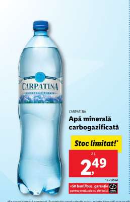 Carpatina Apă minerală carbogazificată