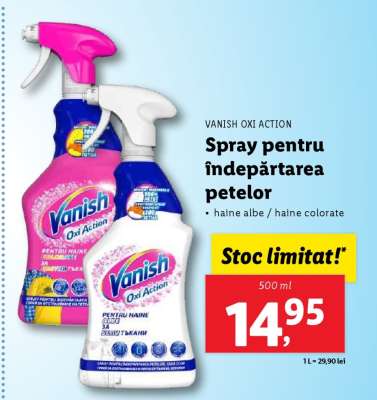 Vanish Oxi Action Spray