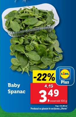 Baby spanac