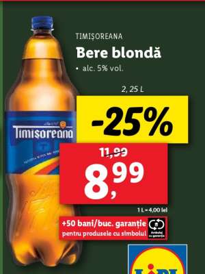 TIMIŞOREANA Bere blondă