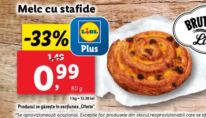 Melc cu stafide