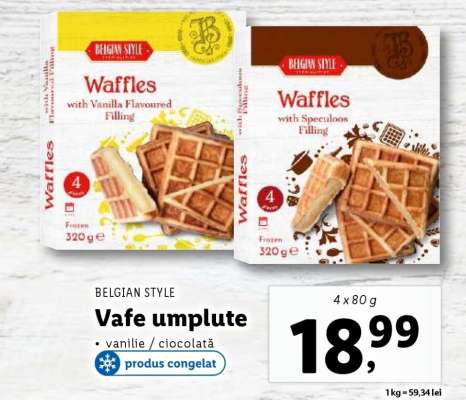 Vafe umplute