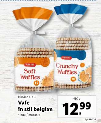 Vafe în stil belgian
