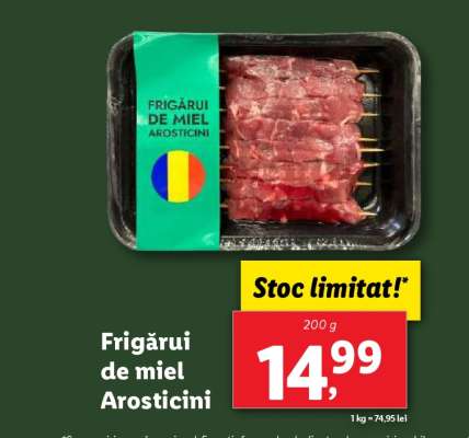 Frigărui de miel arosticini