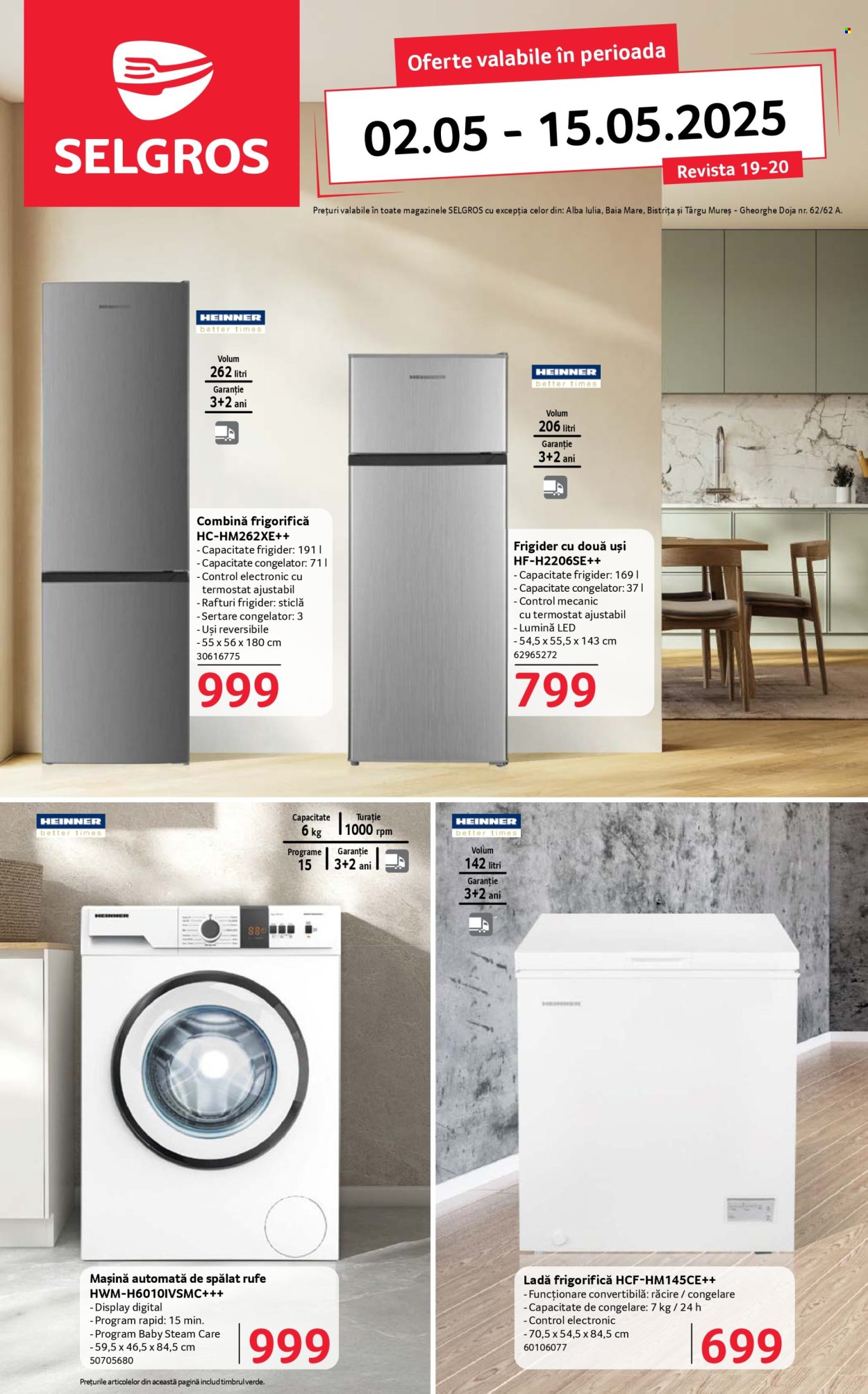 Cataloage Selgros  - 02.05.2025 - 15.05.2025. Pagina 1.