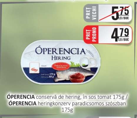 ÓPERENCIA conservă de hering