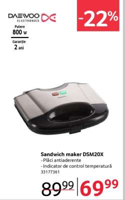 Sandwich maker DSM20X