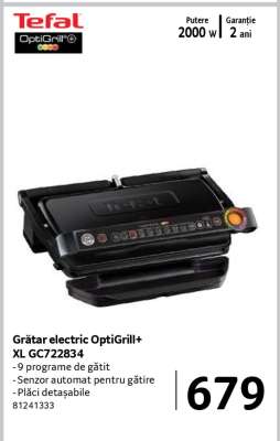 Grătar electric OptiGrill+ XL GC722834