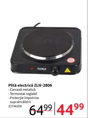 Plită electrică ZLN-2806