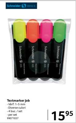Textmarker Job