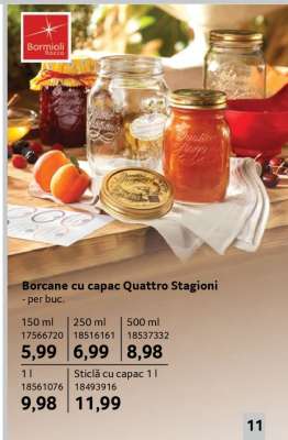 Borcane cu capac Quattro Stagioni