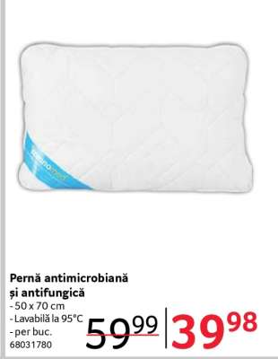 Pernă antimicrobiană și antifungică