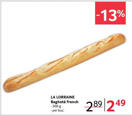 LA LORRAINE Bagheta french