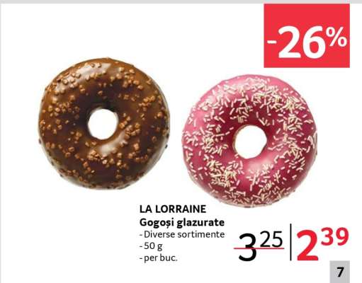 LA LORRAINE Gogosi glazurate
