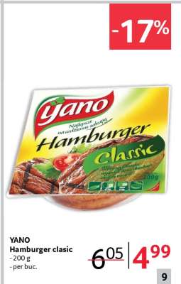 YANO Hamburger clasic