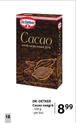 Dr. Oetker Cacao Neagră