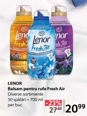 Lenor Balsam pentru rufe Fresh Air