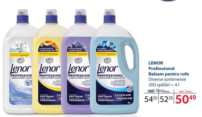 LENOR Professional Balsam pentru rufe