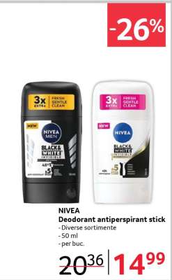 NIVEA Deodorant antiperspirant stick