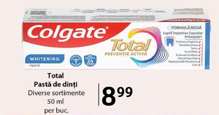 Total Pastă de dinți