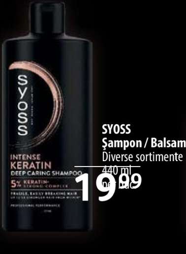 SYOSS Șampon / Balsam