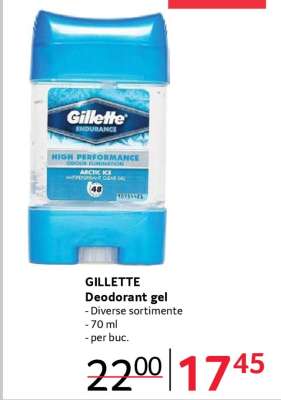 GILLETTE Deodorant gel
