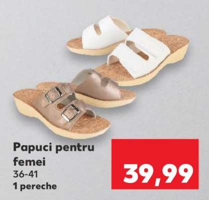 Papuci pentru femei