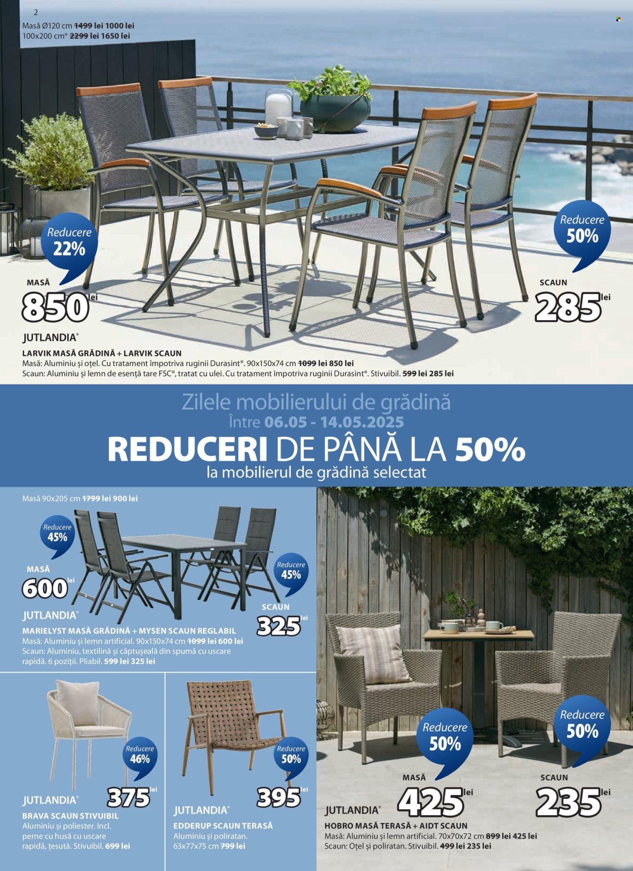 Cataloage JYSK  - 06.05.2025 - 04.06.2025. Pagina 2.