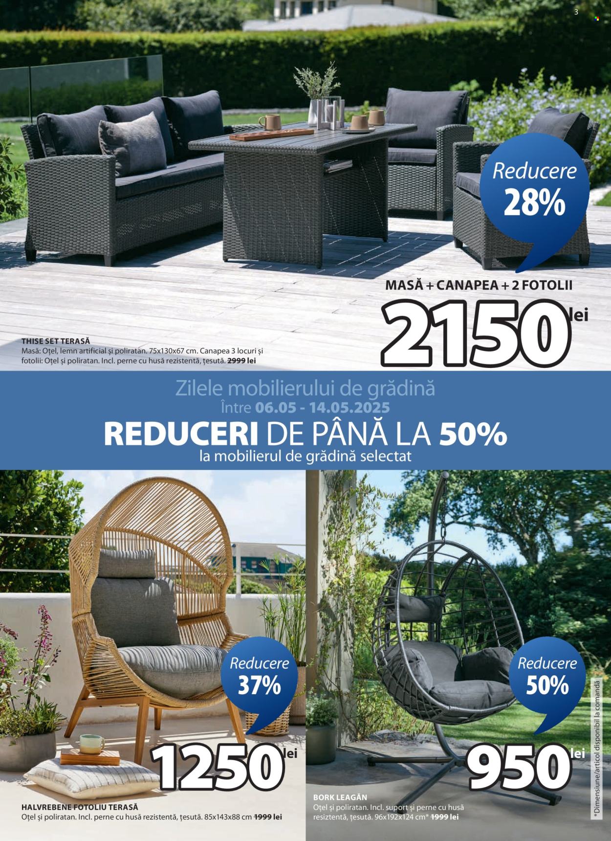 Cataloage JYSK  - 06.05.2025 - 04.06.2025. Pagina 3.