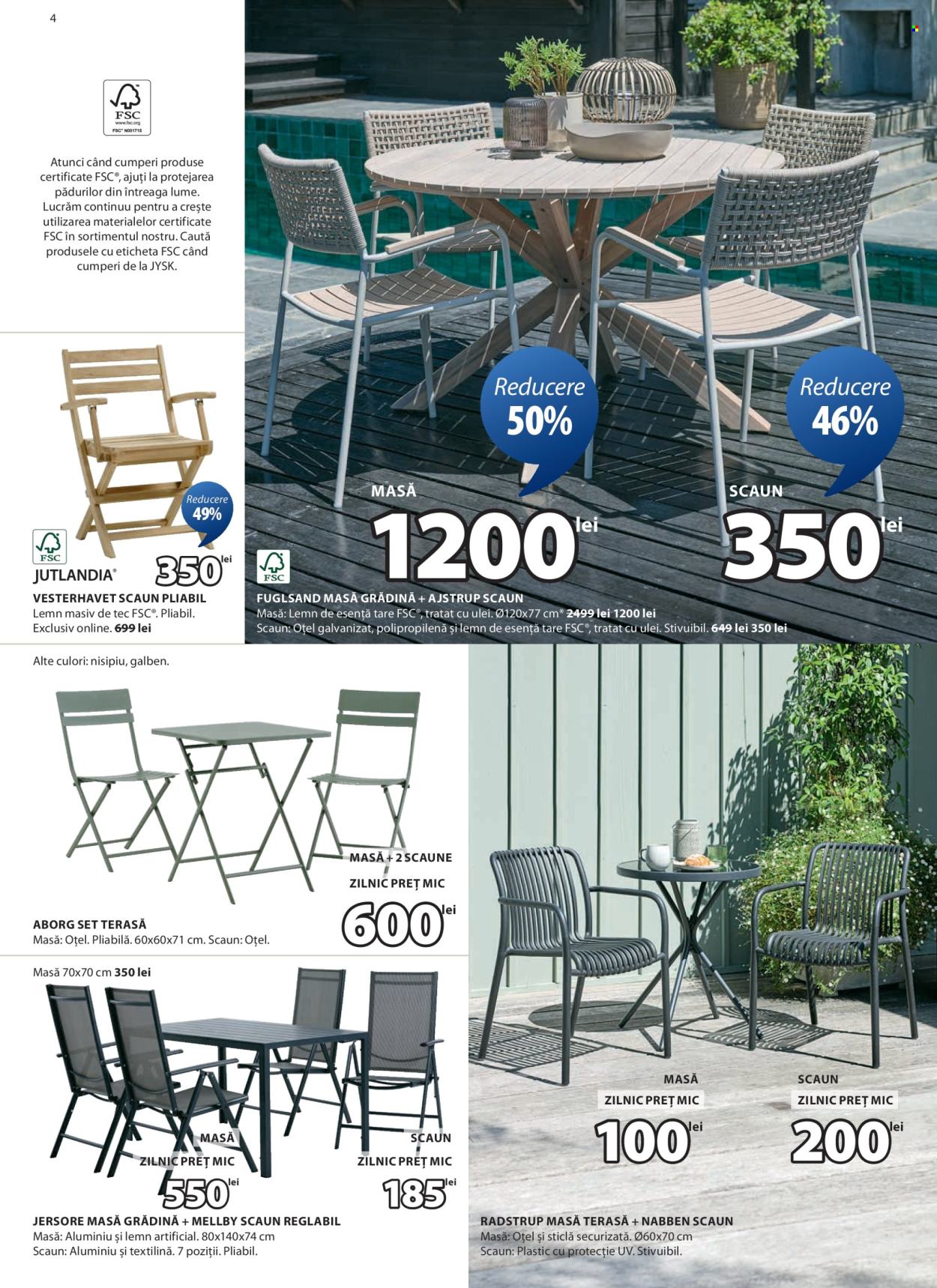 Cataloage JYSK  - 06.05.2025 - 04.06.2025. Pagina 4.