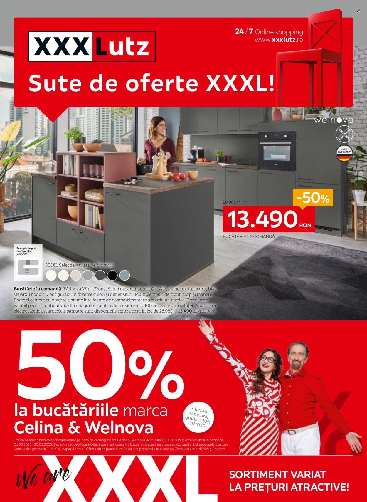 Cataloage XXXLutz  - 05.05.2025 - 01.06.2025. Pagina 1.