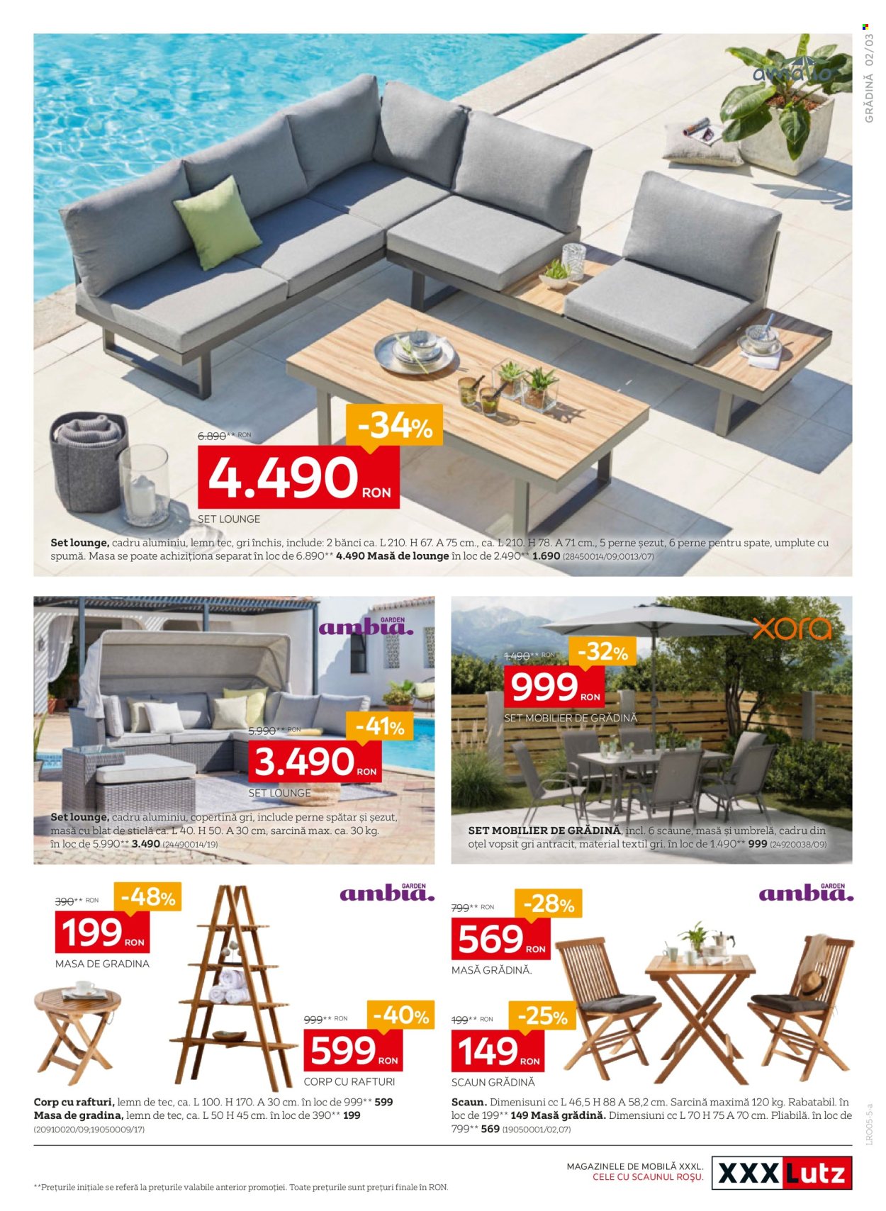 Cataloage XXXLutz  - 05.05.2025 - 01.06.2025. Pagina 3.