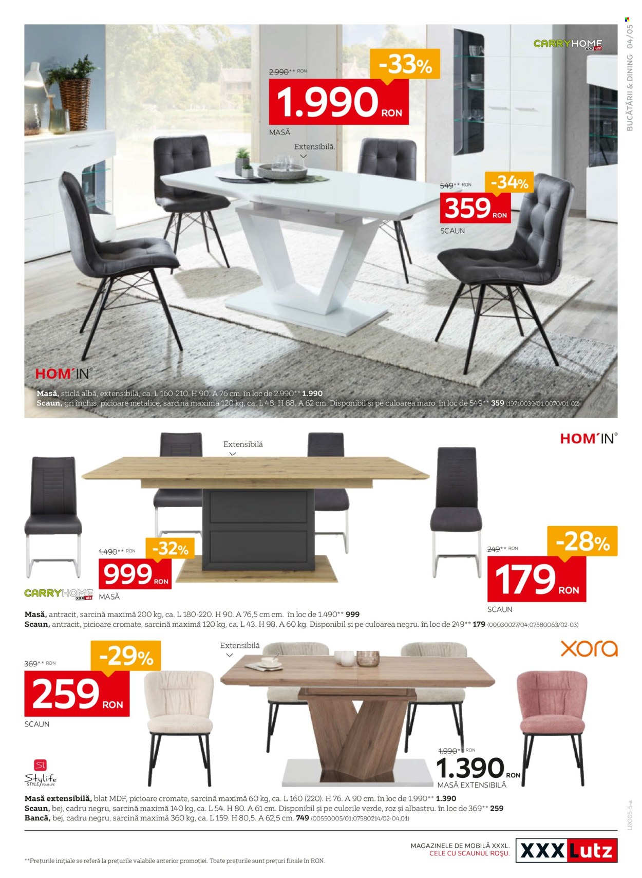 Cataloage XXXLutz  - 05.05.2025 - 01.06.2025. Pagina 5.