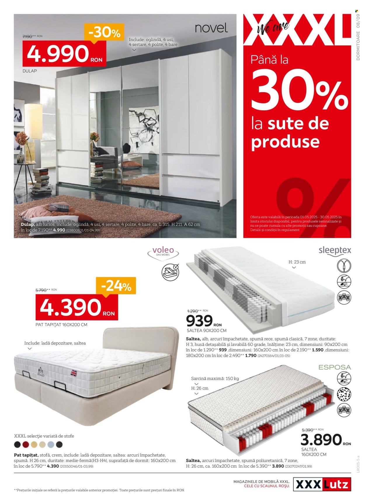Cataloage XXXLutz  - 05.05.2025 - 01.06.2025. Pagina 9.