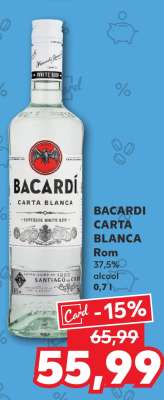 BACARDI CARTA BLANCA Rom