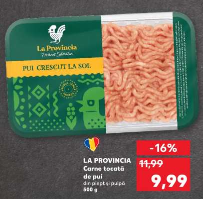 LA PROVINCIA Carne tocată de pui