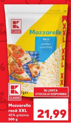 Mozzarella rasă XXL